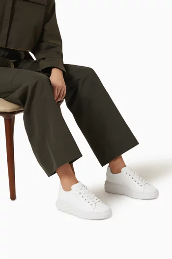 Diamond Light Maxi/F Sneakers in Leather