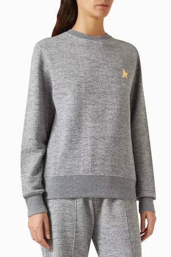 Athena Star Sweatshirt in Cotton