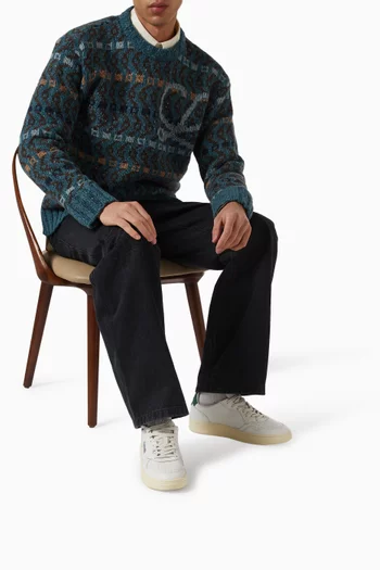 Medalist Low Sneakers in Leather