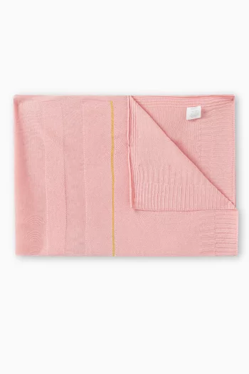 Alpaca Blanket in Silk-cotton