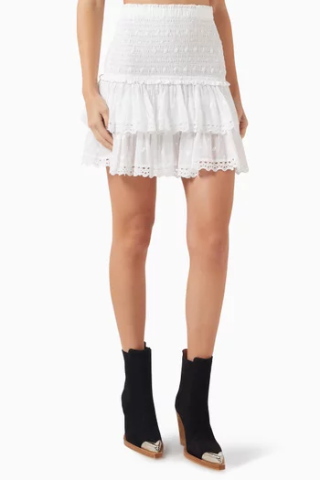 Tinaomi Mini Skirt in Cotton