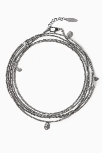 Beaded Bracelet in Sterling Silver