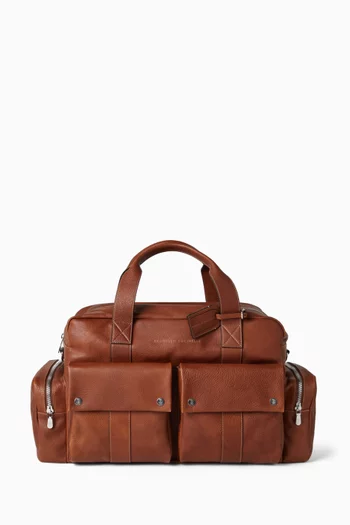 Duffle Bag in Leather
