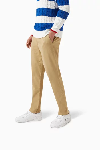 سنيكرز أسفل الكاحل جلد