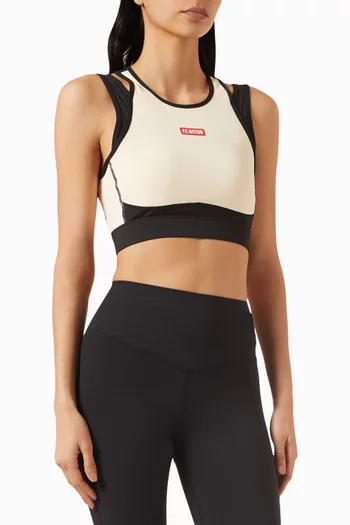 Silverstone Sports Bra in Recycled Polyester