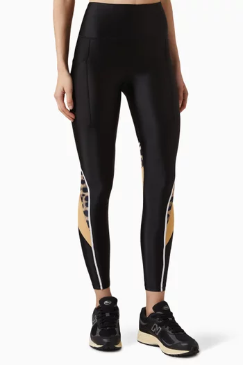 Silverstone Full Length Leggings in Recycled Polyester