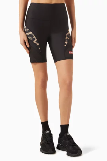 Silverstone Biker Shorts in Recycled Polyester