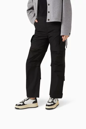Medalis Platform Sneakers in Leather