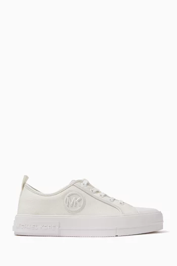 Evy Lace-up Sneakers in Canvas