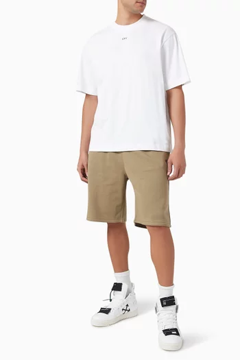 Off Stamp Skate Logo T-Shirt in Cotton