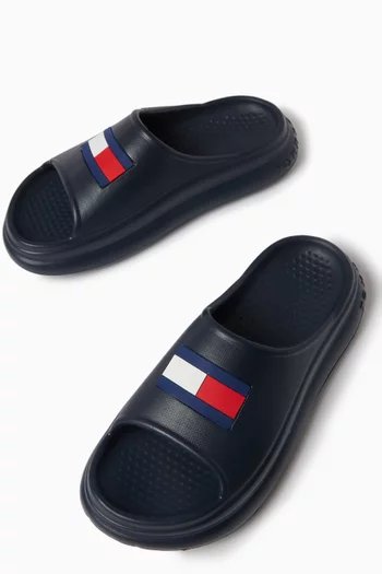 Boys tommy hilfiger slides outlet