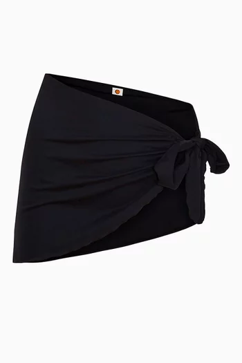 Sala Mini Sarong Skirt in ECONYL® Blend