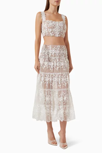Megan Two Piece Set in Lace
