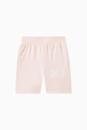 Logo Jogging Shorts in Cotton Jersey