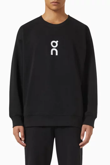 Club Crew Sweatshirt in Cotton-blend