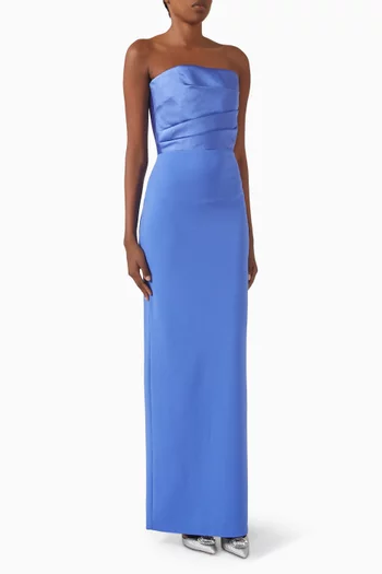 Afra Maxi Dress in Crepe
