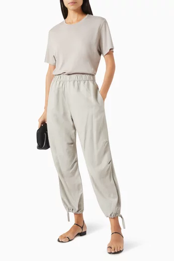 Flight Drawstring Pants in Twill