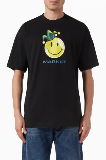 Smiley® Fool T-shirt in Cotton-jersey