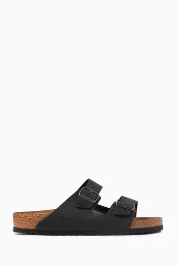 Arizona Sandals in Nubuck-oiled Leather