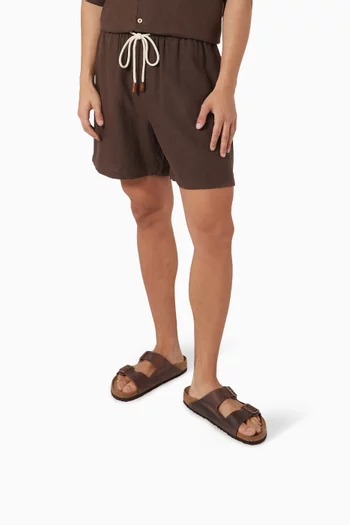 Arizona Sandals in Nubuck-oiled Leather