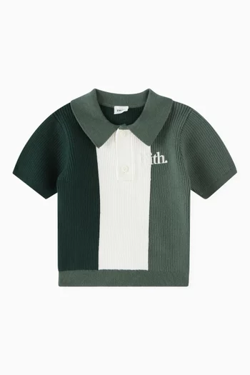 Baby Tilden Polo Shirt in Cotton