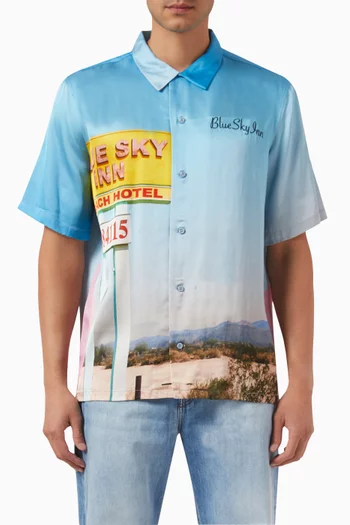 Beach Hotel Shirt in Organic Viscose