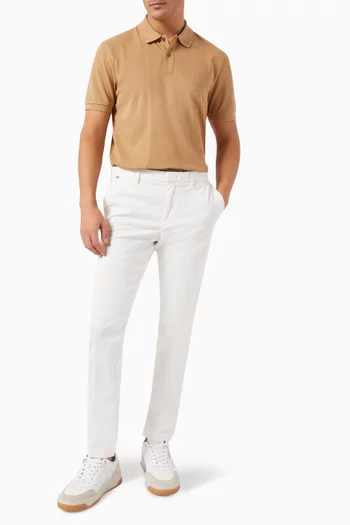 Kaito Slim-fit Chinos in Stretch Cotton-gabardine