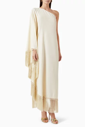 Arno Maxi Dress in Crepe Cady