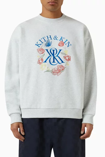 K&K Monogram Nelson Sweatshirt in Cotton