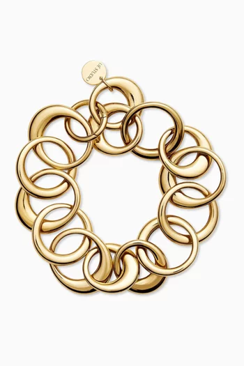 The Laura Bracelet in 18kt Gold-plated Brass