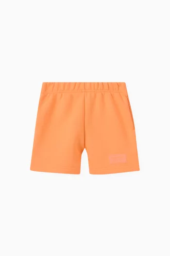 Logo Lounge Shorts in Organic Cotton-blend