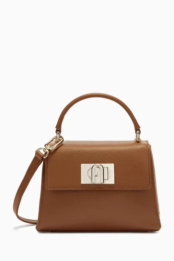 Mini 1927 Top-handle Bag in Leather