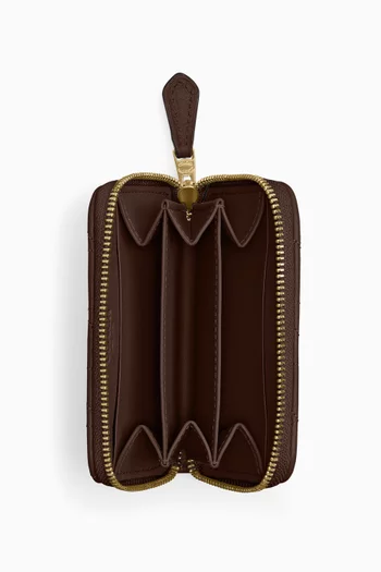 Card Case in Quilted Nappa Leather