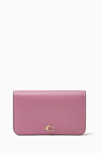 Essential Card Case in Leather