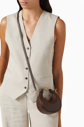 Jonie Crossbody Bag in Leather