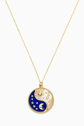 Min Sang Pendant Diamond Necklace in 18kt Gold
