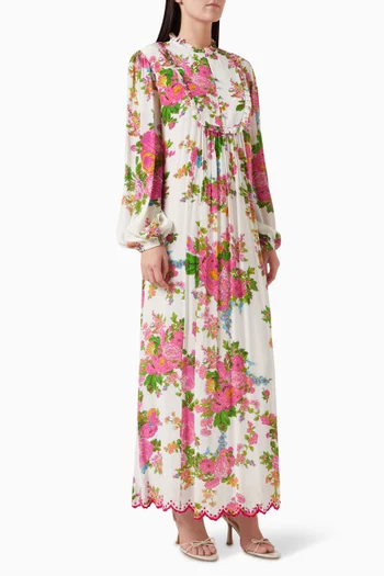 Aara Floral Maxi Dress