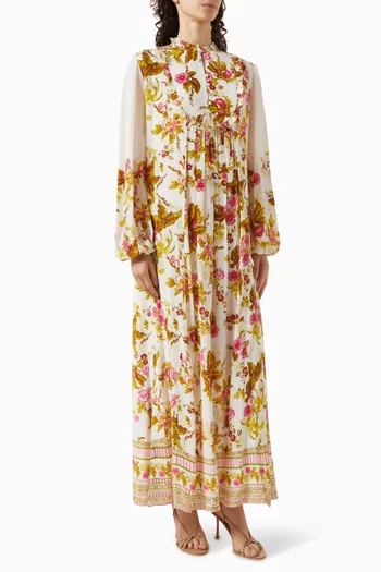 Zinia Floral Maxi Dress