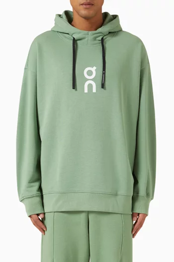 Club Logo Hoodie in Organic Cotton