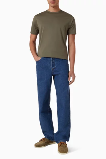 تي شيرت كلاسيكي قطن جيرسيه