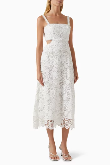 Moss Maxi Dress in Lace