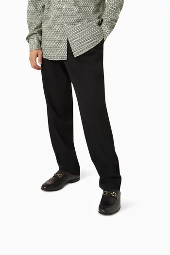 Gin Mule Moccasins in Calf Leather