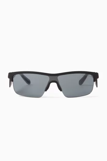 Rectangular Sunglasses in Bio-nylon