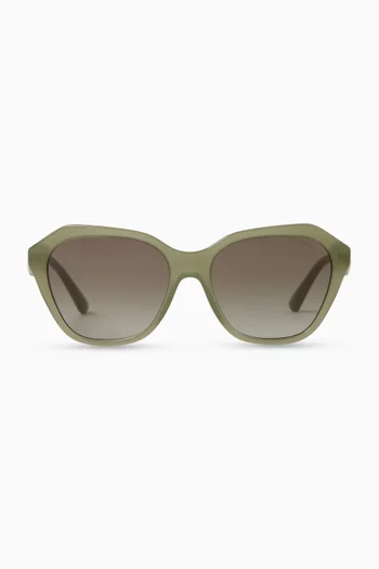 Cat-eye Sunglasses in Acetate