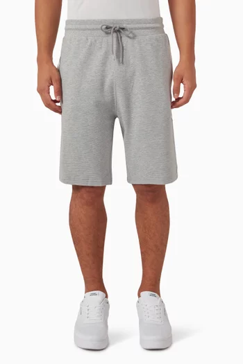 Established Logo Tape Lounge Shorts in Cotton