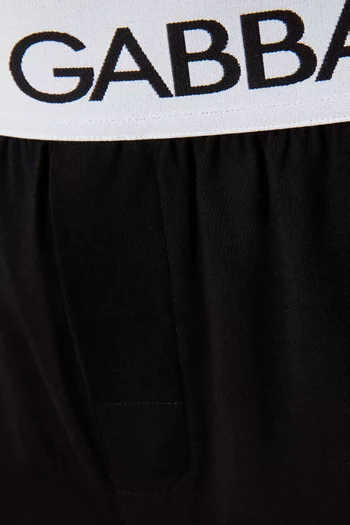 بوكسر بشعار الماركة قطن مطاطي