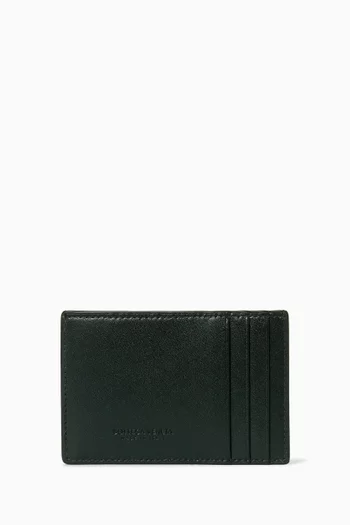 Cassette Credit Card Case in Leather