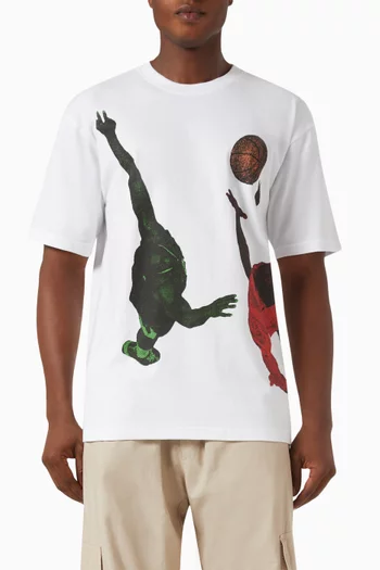 Jump Ball T-shirt in Cotton