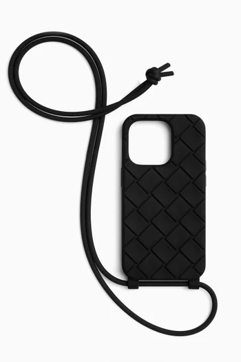 iPhone 15 Pro Case and Strap in Rubber