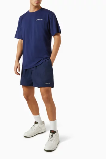 Talley Swim Shorts in Cotton-nylon